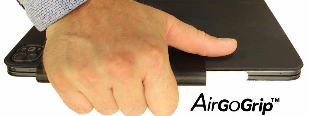 AirGoGrip for Apple Pencil Pro on IPAD M4 Pro 13'' with Apple Keyboard